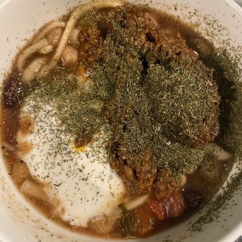 Saffron Kitchen - Aush Soup ( absolutely delicious)! - Mediterranean Near Me - Oakland, California