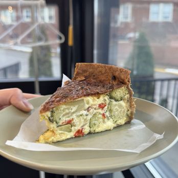 Third Space Bakery - Quiche slice - Bakeries Near Me - Pittsburgh, Pennsylvania