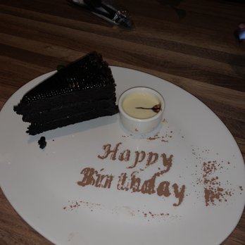 Yard House - Birthday cake! - New American Near Me - Atlanta, Georgia