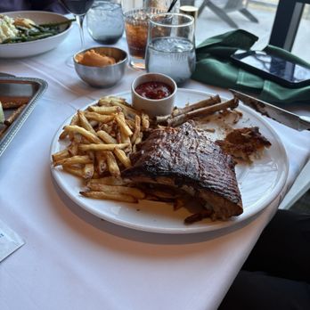 Village Supper Club - Half rack of ribs - Seafood Near Me - Delavan, Wisconsin