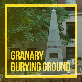 Brews & Clues - a monument with the words granary burying ground - Walking Tours Near Me - Boston, Massachusetts