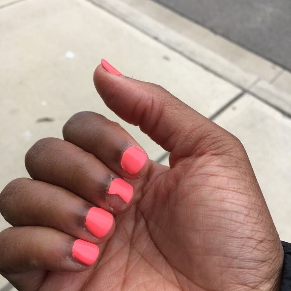 A Shellac job is NOT supposed to look like this. Do better!