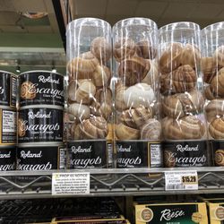 Lunardi's Markets - Escargot in a grocery shell, including shells.