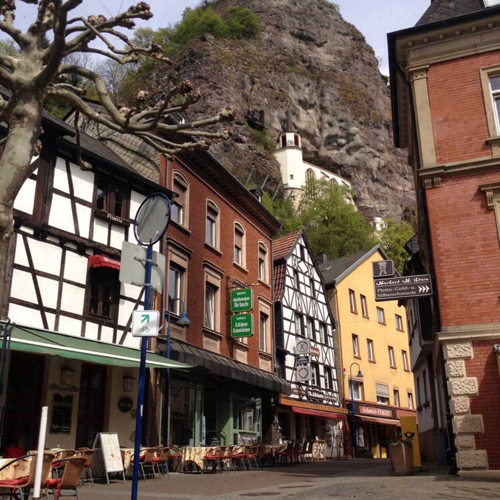 Alt Oberstein - View from tables - German Near Me - Idar-Oberstein, RP