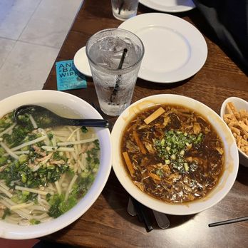 Kitchen Master - Pork & Pickled Vegetable Noodle and Hot & Sour Soup (Bowl) - Chinese Near Me - Frisco, Texas Kitchen Master - Pork & Pickled Vegetable Noodle and Hot & Sour Soup (Bowl) - Chinese Near Me - Frisco, Texas