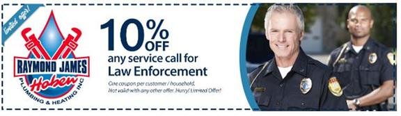 Slide of Raymond James Hoben Plumbing