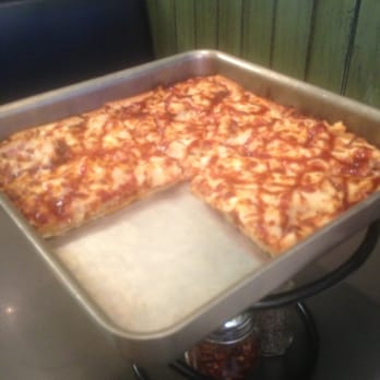 Square Pizza - 3/4 of a square pizza. - Pizza Near Me - Independence, Missouri