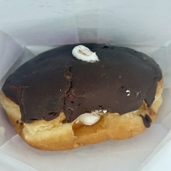 TK Coffee & Donuts - Extremely great donut with frosting inside. - Bubble Tea Near Me - Longwood, Florida TK Coffee & Donuts - Extremely great donut with frosting inside. - Bubble Tea Near Me - Longwood, Florida