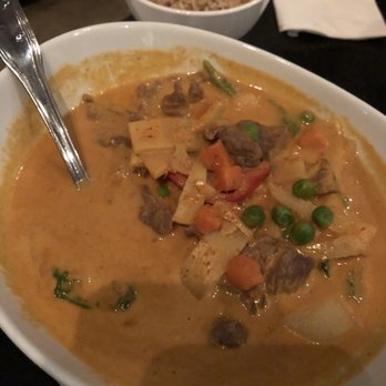 Bonsai Thai & Sushi - Red curry and brown rice - Sushi Bars Near Me - Miami, Florida Bonsai Thai & Sushi - Red curry and brown rice - Sushi Bars Near Me - Miami, Florida