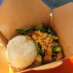 Longtail Kitchen - Pork belly and Gai Lan