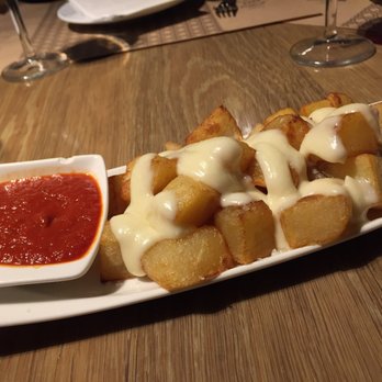Ciutat Comtal - Patatas bravas= Potatoes... Nothing too special - Tapas Bars Near Me - Barcelona, B