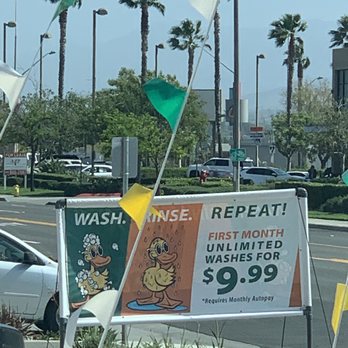 Quick Quack Car Wash - Promotional $9.99 unlimited washes for the 1st month - Car Wash Near Me - Corona, California