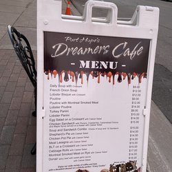 Dreamers Cafe - Dreamer's Cafe Menu - October 2023