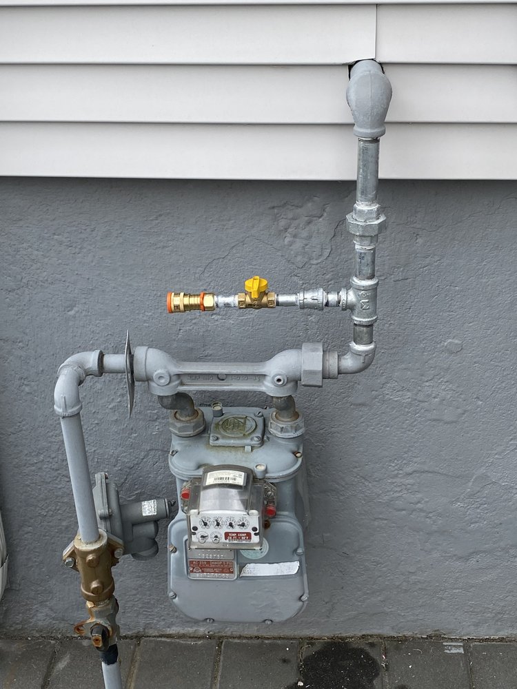 Slide of The in and out plumbing guy