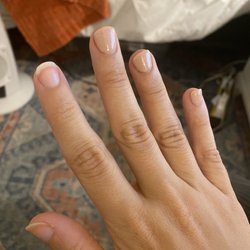 This was less than 1 week after getting a dip manicure.