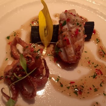 Olympe - Lula (squid) in a crispy batter with a sweet sauce - French Near Me - Rio de Janeiro, RJ