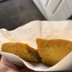 Earle's On Crenshaw - Beef Patty...always flaky and tender.