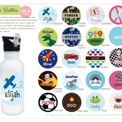 The Baby Boudoir - Personalized Water Bottles