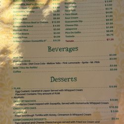 Los Amigos - New Menu 2026