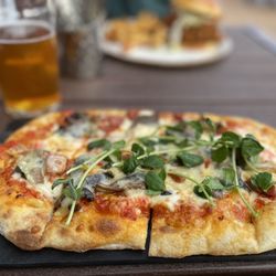 CBK - Mushroom and Sausage Flatbread