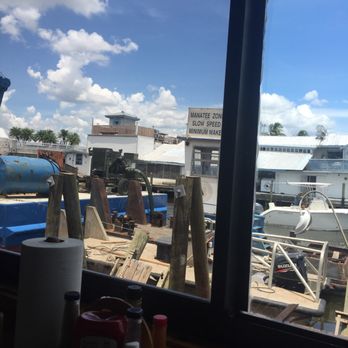 Pinchers - View from Windows near water - Seafood Near Me - Naples, Florida Pinchers - View from Windows near water - Seafood Near Me - Naples, Florida