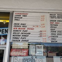 Stop & Eat Drive-In - Menu