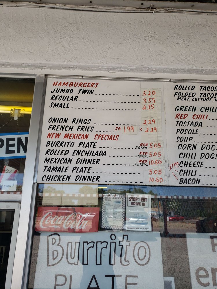 STOP & EAT DRIVEIN Updated October 2024 208 N Paseo De Onate