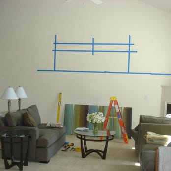 Macumber's Home Maintenance Services - mounting a set of pictures - Handyman Near Me Macumber's Home Maintenance Services - mounting a set of pictures - Handyman Near Me