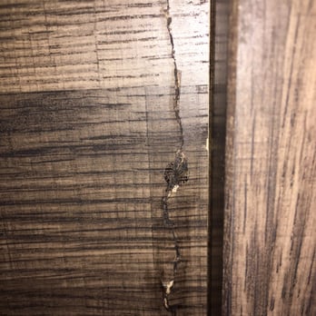 Ashley Store - Ashley furniture store brand no put my new bed together didn't even mention this crack what a bunch of jerks. We will not pay for this. - Furniture Stores Near Me - Long Beach, California