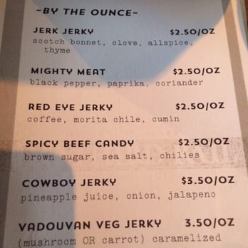 Third Rail - Jerky menu - Cocktail Bars Near Me - San Francisco, California Third Rail - Jerky menu - Cocktail Bars Near Me - San Francisco, California