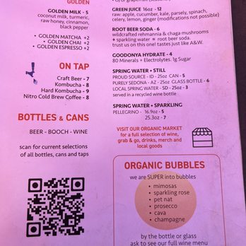 GOODONYA Organic Eatery - Menu - Coffee & Tea Near Me - Encinitas, California