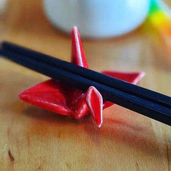 AMORE Sushi - Unique chopstick holder - Japanese Near Me - Chicago, Illinois AMORE Sushi - Unique chopstick holder - Japanese Near Me - Chicago, Illinois