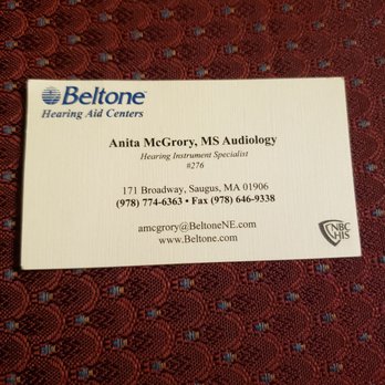 Beltone Hearing Centers - This is a huge shout out to Beltone-Saugus. Anita is so helpful, kind, patient, caring!!!! - Hearing Aid Providers Near Me - Saugus, Massachusetts