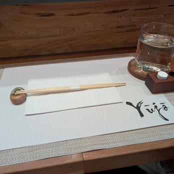 Yujo - Place setting - Japanese Near Me - Dallas, Texas