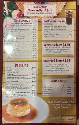 Menu photo 2 Pueblo Viejo Pryor, OK Menu photo 2 Pueblo Viejo Pryor, OK