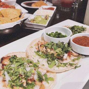 Cocina 214 - Street Tacos - Chicken & Concina Trio & Chips. - Tex-Mex Near Me - Winter Park, Florida