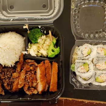 Katsuyaki - #7 combo Plate and side order of California Roll - Japanese Near Me - Costa Mesa, California Katsuyaki - #7 combo Plate and side order of California Roll - Japanese Near Me - Costa Mesa, California