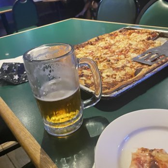 Stained Glass Pub - Large Pineapple Pizza - Pizza Near Me - Silver Spring, Maryland Stained Glass Pub - Large Pineapple Pizza - Pizza Near Me - Silver Spring, Maryland