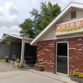 Hometown Hot Dogs - the front of the building - Hot Dogs Near Me - Morgantown, West Virginia Hometown Hot Dogs - the front of the building - Hot Dogs Near Me - Morgantown, West Virginia
