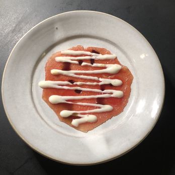 Mraz & Sohn - Watermelon carpaccio - Austrian Near Me - Vienna, 9