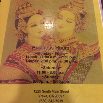 Natalee Thai Cuisine - Thai Near Me - Yreka, California Natalee Thai Cuisine - Thai Near Me - Yreka, California