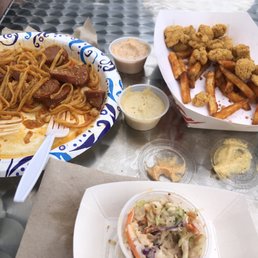 Garlic Noodles, Gator Bites Garlic Noodles, Gator Bites