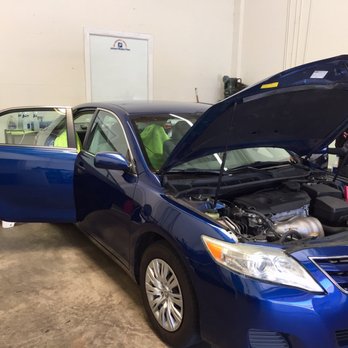 Auto Tint Specialist - Danny hard at work. - Home Window Tinting Near Me - Huntington Beach, California