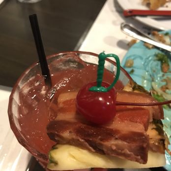 Reren Lamen & Bar - Honey ginger pork belly drink - Ramen Near Me - Washington, DC, District of Columbia