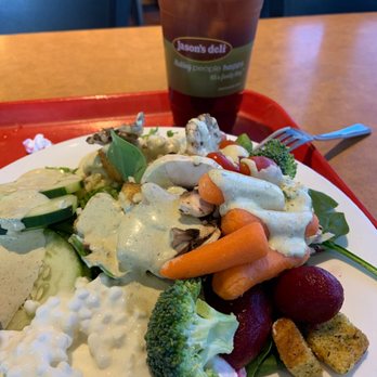 Jason's Deli - Salad with a sweet tea - Delis Near Me - Fort Worth, Texas Jason's Deli - Salad with a sweet tea - Delis Near Me - Fort Worth, Texas