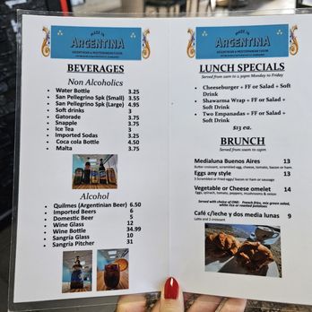 Made in Argentina - menu June 2025 3/4 - Argentine Near Me - Las Vegas, Nevada