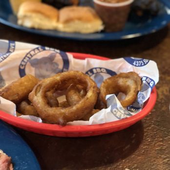 Central BBQ - Onion Rings / Large - Barbeque Near Me - Memphis, Tennessee