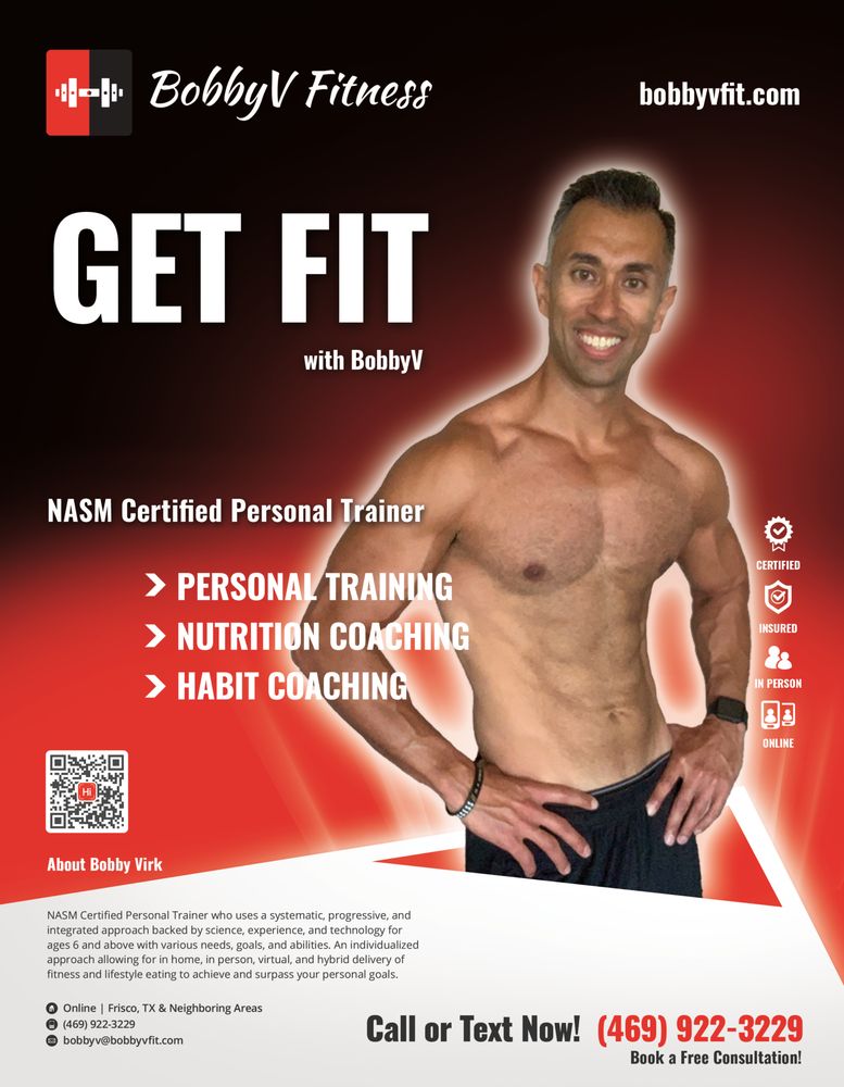 BobbyV Fitness Logo