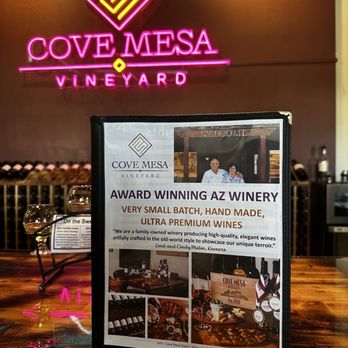 Cove Mesa Vineyard - Tasting Room - Wine Tasting Room Near Me - Cornville, Arizona