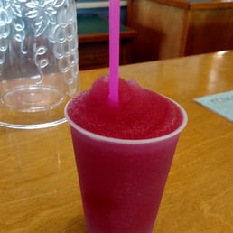 Red wine slushie...$6 worth every penny